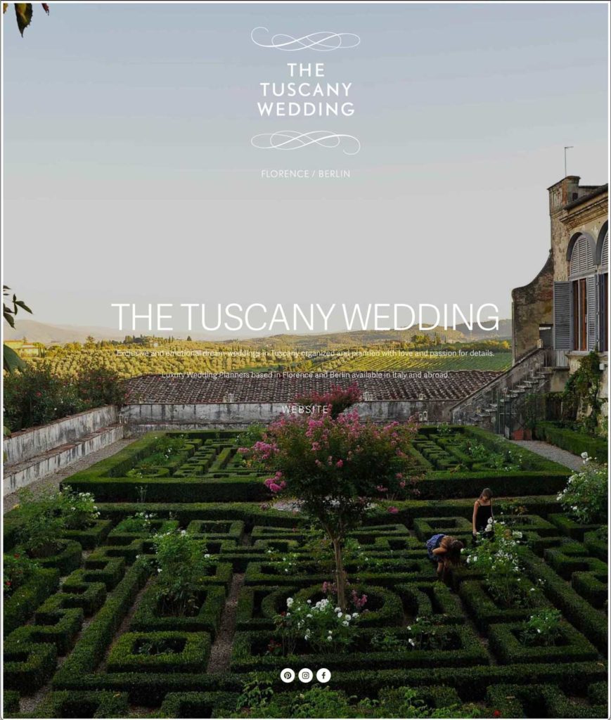 The Tuscany Wedding